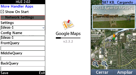 Google maps 2.3.2 handlerUI202 touch perfil ideas e internet sin saldo - telcel