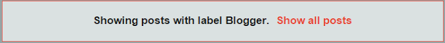 Cara Menghapus Showing Post With Label di Blogger