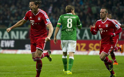 Xem lại đầy đủ trận Werder Bremen vs Bayern Munich 