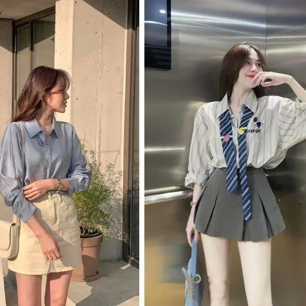 Áo Sơ Mi Nữ Thời Trang Áo Sơ Mi Nữ Thời Trang