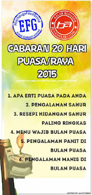 #Cabaran20Hari, EFG, KBBA, Resepi hidangan sahur