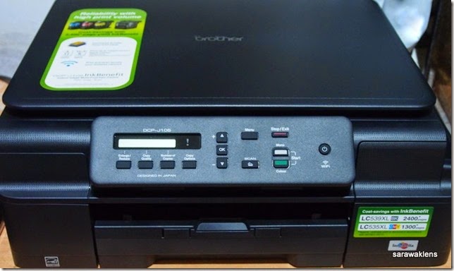 Sarawak Lens: Brother DCP-J105 All-in-One Home User Review