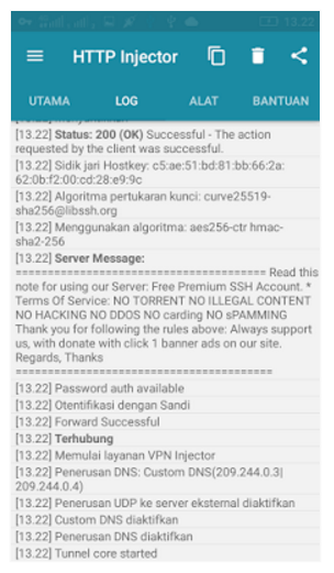 HTTP Injector Android Buat Internet Gratis
