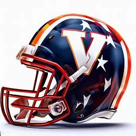 Virginia Cavaliers Concept Football Helmets