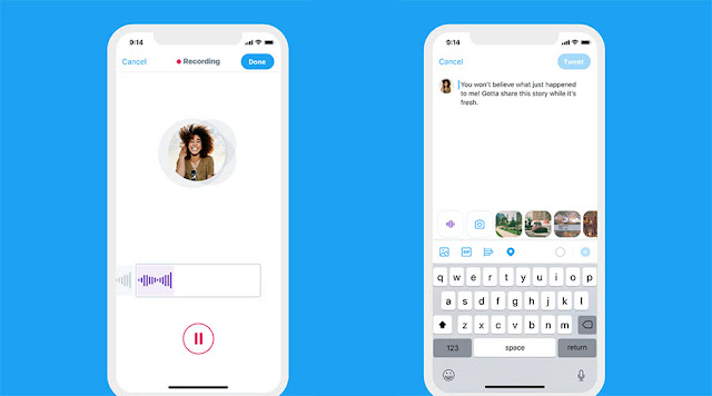 tweet voice daripada twitter