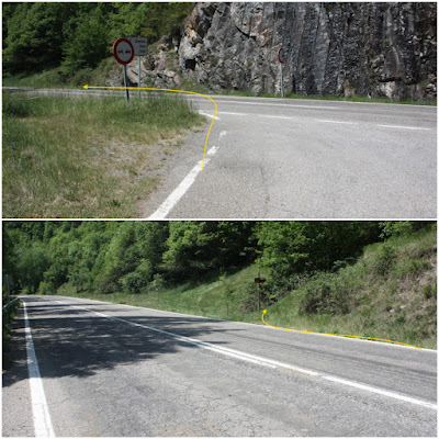 Ruta del Romànic de la Vall de Boí; carretera L-500 entre el Pont de Saraís i el poble de Cóll