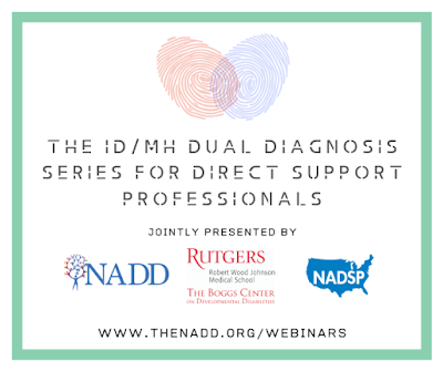 ID MH Dual Diagnosis Series for Direct Support Professionals webinars promo