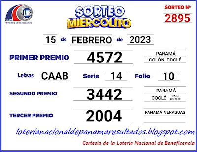 resultados-sorteo-miercoles-15-de-febrero-2023-loteria-nacional-de-panama-tablero-oficial