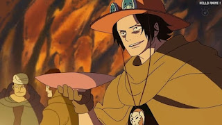 ワンピースアニメ 頂上戦争編 461話 エース Portgas D. Ace | ONE PIECE Episode 461