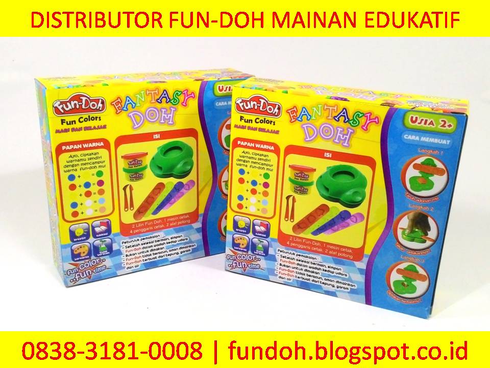 Distributor Mainan Anak Edukatif, Lilin Mainan, FUN DOH