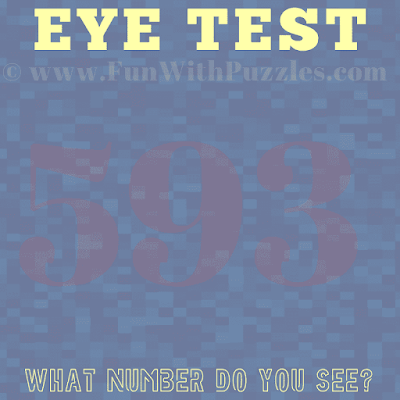 Eye Test Puzzles: Can You Spot the Hidden Number?