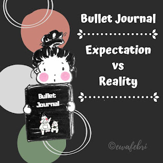 expectation vs reality in bullet journal