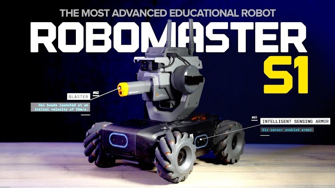  DJI كشف عن روبوت تعليمي RoboMaster S1