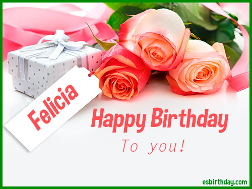 happy birthday felicia images