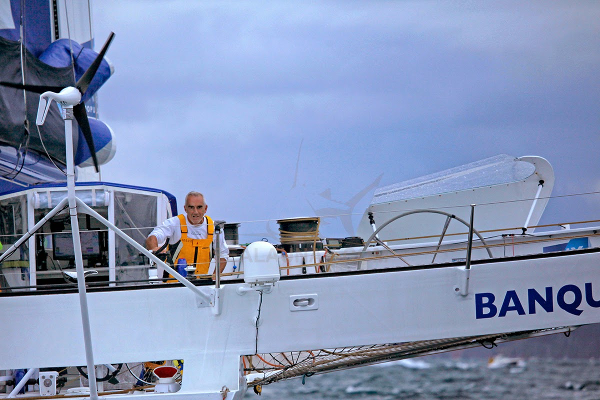 Vers une arrivée lundi matin pour Loick Peyron à Pointe à Pitre.