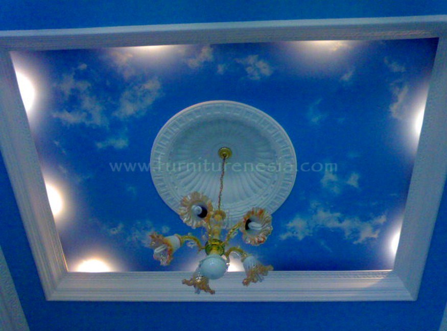  Desain Plafon Gypsum  Rumah Minimalis