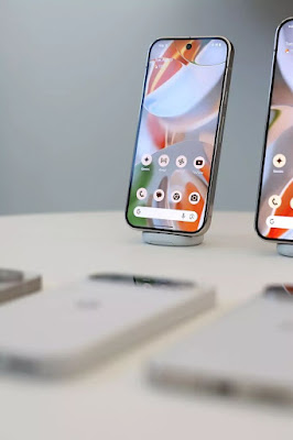 Google Pixel 9 Pro Android Smartphone with Different colours