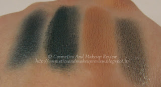 Nabla - Artika Collection - Crème Shadow swatches (Babylon) Aurora, Birki, Husky