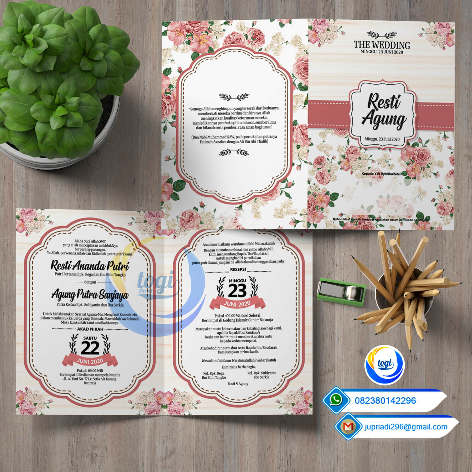 Download 100 Download Template Desain Undangan Pernikahan Custome ...