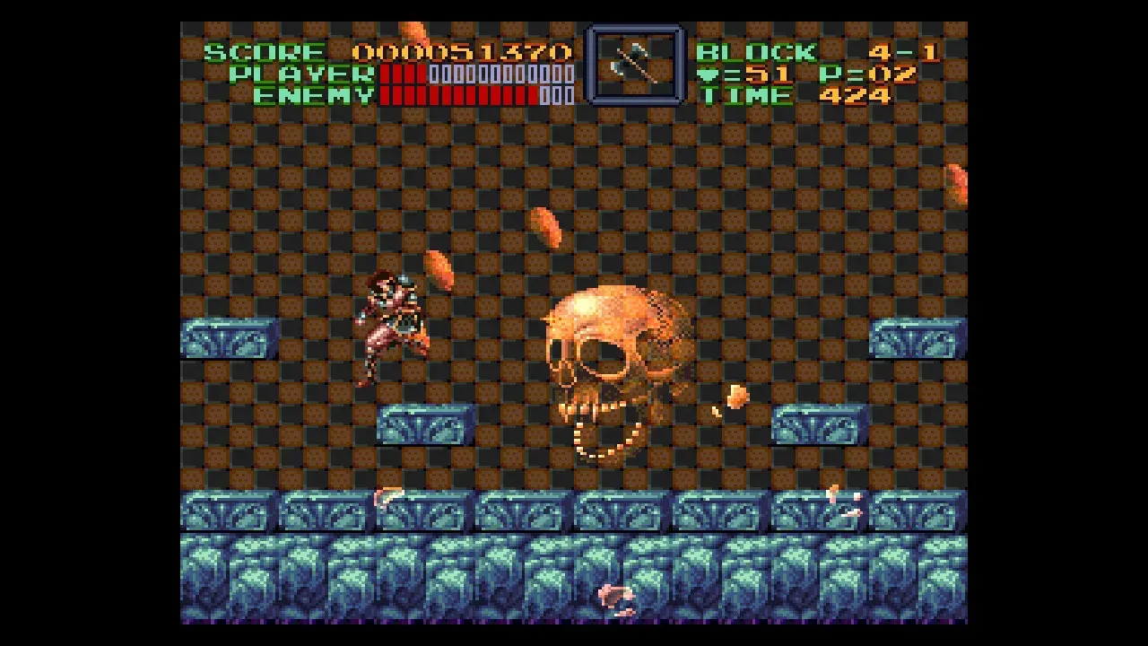 Super Castlevania IV (Poziom 4-1)