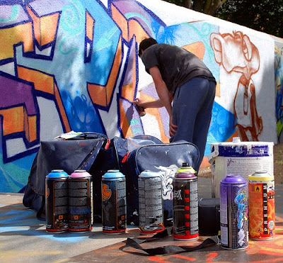 3d graffiti art