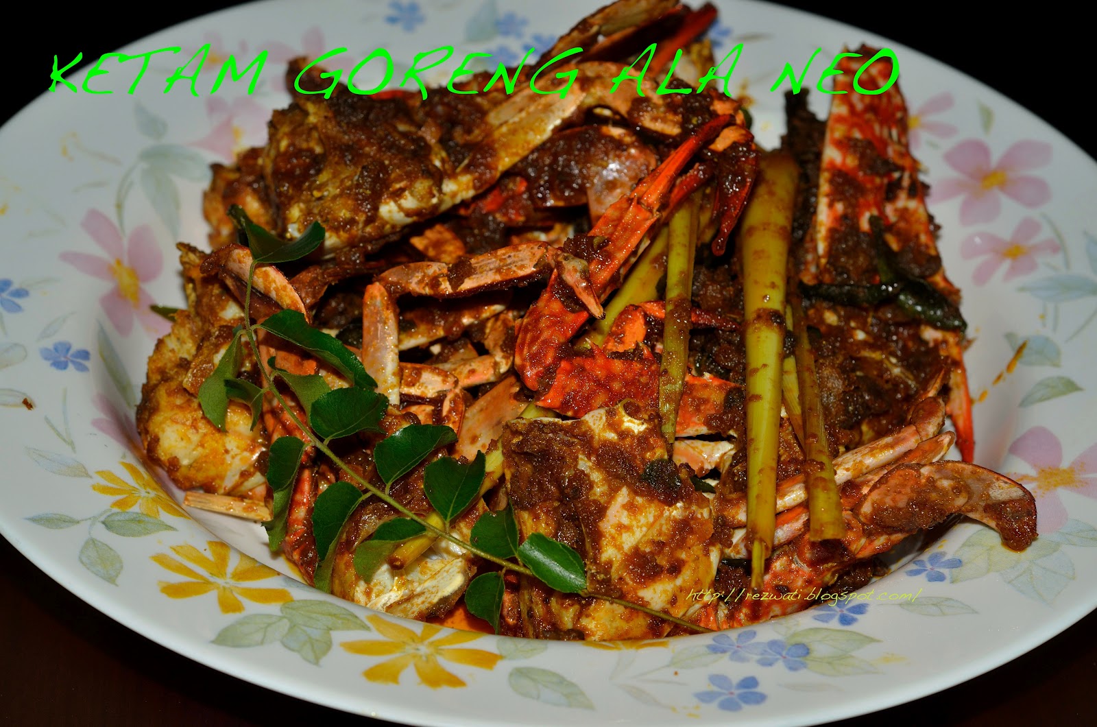   Wind of Change: KETAM GORENG ALA NEO-DAPUR NYONYA STYLE