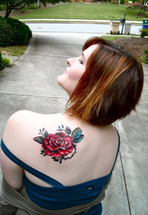 Rose Tattoos on Women