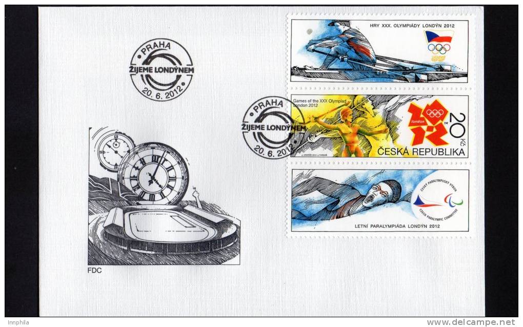 MY OLYMPIC PHILATELY: 2012 London Olympic FDC