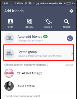 Cara Bikin Grup Di Line Dengan Cepat Dan Mudah