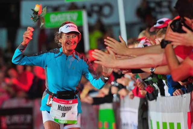 Madonna Buder, the 86-year-old triathlon-running nun