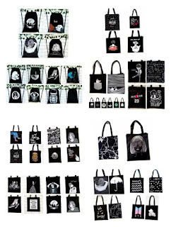 cengkareng, custom, jakarta barat, string bag, tote bag, krisbee print