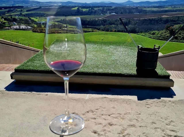Golf Tee and Green, Ernie Else Wines, Stellenbosch