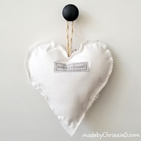 Textural Heart by www.madebyChrissieD.com