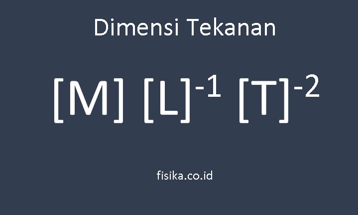 Dimensi Tekanan