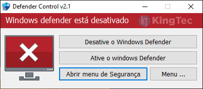 Desativar antivírus do Windows de forma permanente pelo Control Defender