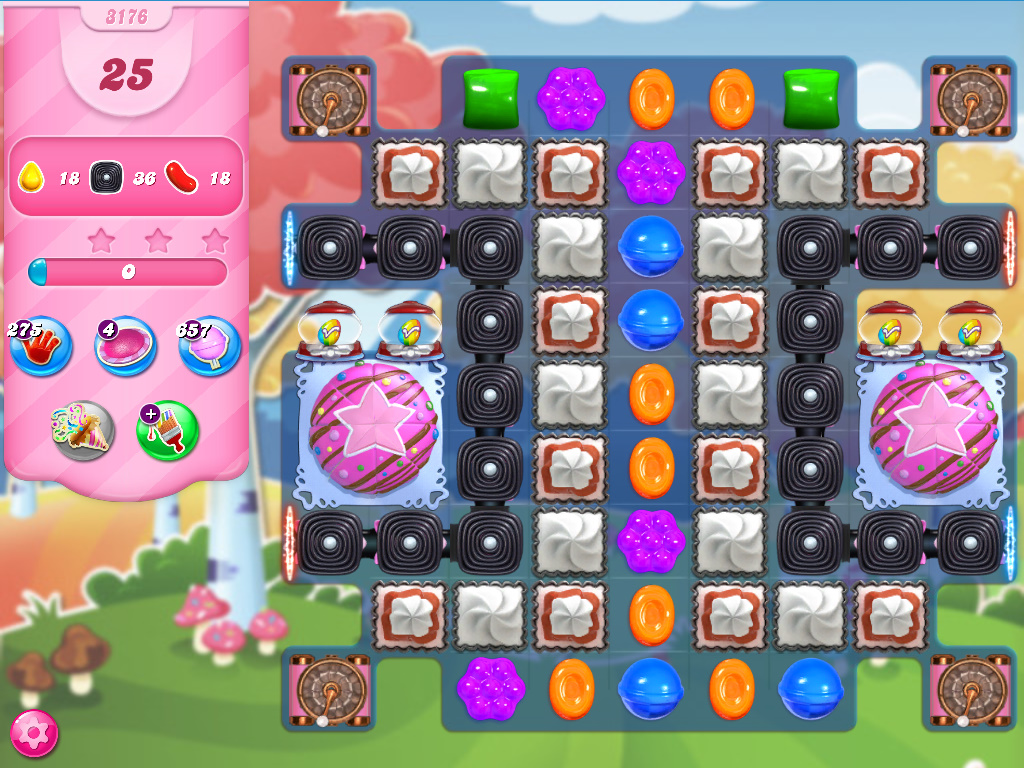 Candy Crush Saga level 3176
