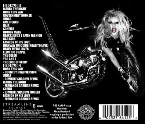 lady gaga born this way special edition cover art. 2011 The special edition