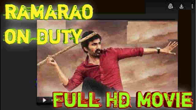 Ramarao On Duty ( 2022 ) Full HD Movie Watch Online || রামারাও অন ডিউটি ফুল এইচডি মুভি