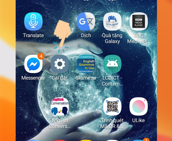 Bước 1: Đầu tiên bạn vào ứng dụng Quà tặng Galaxy trên máy. ( Chưa có bạn tải về tại đây)