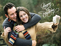 happy birthday wallpaper him her, beautiful couple wallpaper giving birthday wishes eachothers