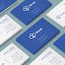 Cloudy Business Card Design