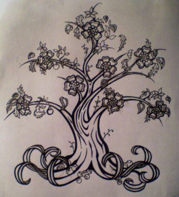 Family Tree Tattoo Designs