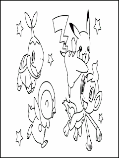 Desenhos do Pokémon para Colorir