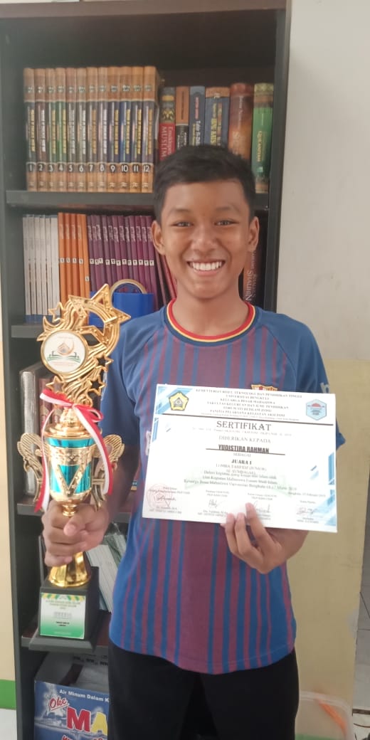 RTBI Juara I dalam Lomba Tahfidz Aksi Fosi Universitas Bengkulu 2019