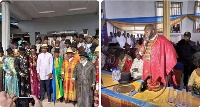 Toye Cole gets backing by the Kalabari traditional ruler Council 