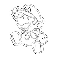 Super Mario Coloring Pages