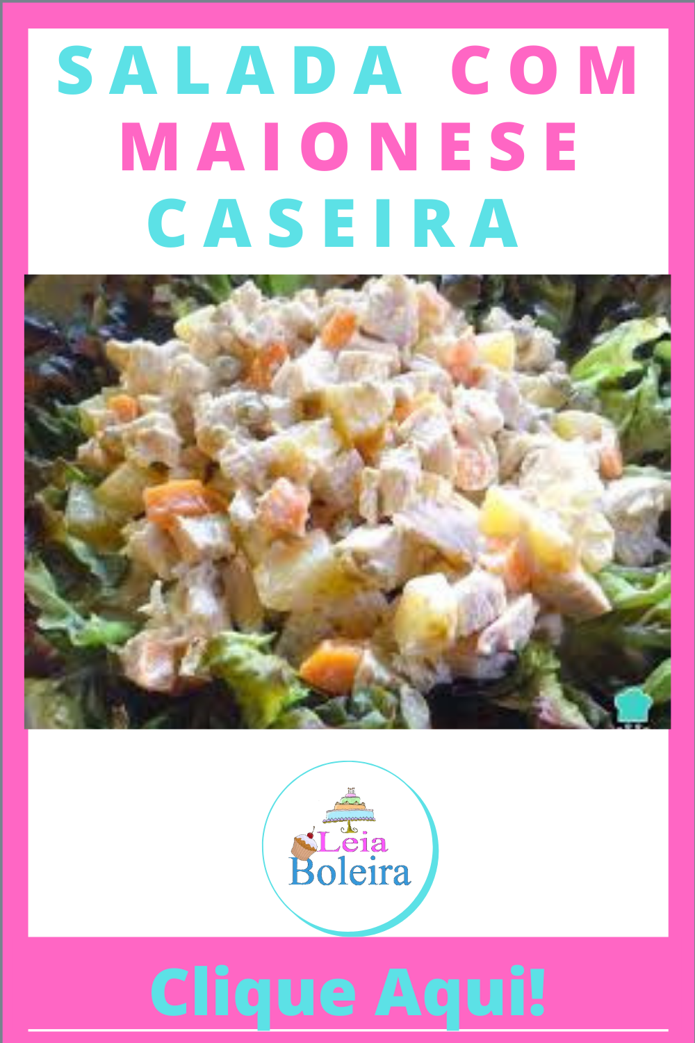 SALADA COM MAIONESE CASEIRA !!! RECEITINHAS COM AMOR...