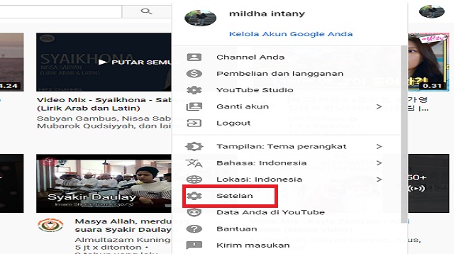 Cara Mengganti Foto Profil Youtube