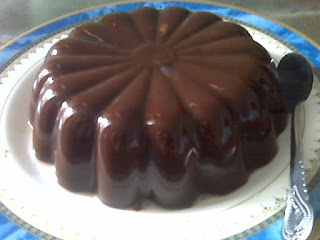 PUDING SUSU COKLAT