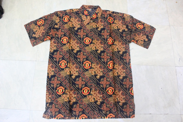 Kemeja Batik  Bola  Manchester United 